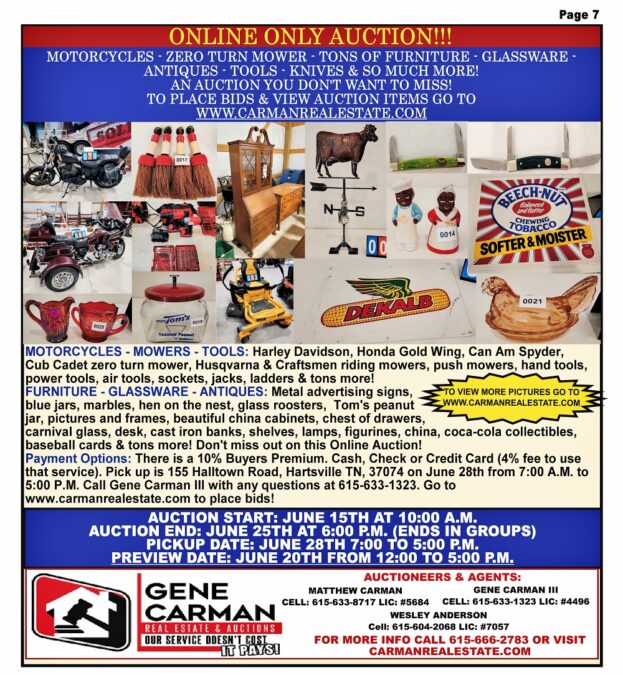 Auction Online Category Online Gene Carman Real Estate